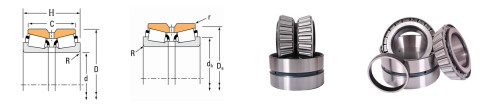 ABEC-5 HM266448/HM266410CD Cup Cone Roller Bearing 384.18*546.1*222.25 mm Với vòng bên trong kép 7